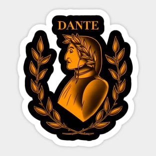 HomeSchoolTattoo Dante Alighieri Sticker